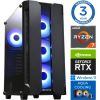INTOP AQUA Ryzen 7 7700X 32GB DDR5 2TB SSD M.2 NVME RTX4060 8GB WIN11Pro