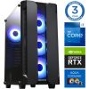INTOP AQUA i7-14700F 16GB DDR5 2TB SSD M.2 NVME+2TB RTX4060Ti 8GB no-OS