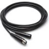 Hosa - Kabel mikrofonowy ECONOMY XLRf - XLRm 3m