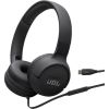 JBL Tune 520CB Stereo vadu USB-C locījamās austiņas ar mikrofonu un balss kontroli melns