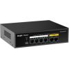 Ruijie RG-ES106F-P 6-portu 10/100 Mbps PoE Slēdzis Melns