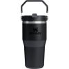 Stanley Termokrūze ar salmiņu The IceFlow Flip Straw 2.0 Tumbler 0,6L melna 2.0