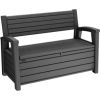 Keter Uzglabāšanas sols Otter Bench 227L pelēks