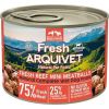 ARQUIVET Fresh Beef Mini Meatballs - wet dog food - 200g