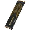SSD TRANSCEND 2TB PCIe Gen4 NVMe NAND flash technology 3D NAND Write speed 6500 MBytes/sec Read speed 7400 MBytes/sec Form Factor M.2 TBW 1200 TB MTBF 200000 hours TS2TMTE255S