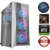 MDD Ryzen 5 9600X 16GB 512GB 1TB HDD SSD RTX 5060 Winodws 11 DK352 WHITE