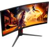 AOC CU34G4, gaming monitor - 34 - black (matt), WQHD, Fast-VA, Curved, Adaptive-Sync, AMD FreeSync Premium, 180Hz panel