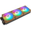 Thermaltake CT120 EX Reverse ARGB Sync PC Cooling Fan Gravel Sand (Light Brown, Pack of 3, 120 mm)