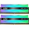 ADATA DDR5 - 32GB - 6400 - CL - 32 (2x 16 GB) dual kit, memory (silver, AX5U6400C3216G-DCLANRSG, Lancer Neon RGB, INTEL XMP, AMD EXPO)