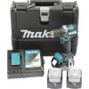 Makita Cordless Drill DDF487RFE3, 18Volt (blue/black, 3x Li-Ion battery 3.0Ah, case)