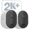 Arlo Pro 5 Spotlight, surveillance camera (white/black, 2-pack, WiFi, spotlight, 2K resolution)