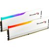 G.Skill DDR5 - 64GB - 6000 - CL - 30 (2x 32 GB) dual kit, memory (white, F5-6000J3040G32GX2-RM5RW, Ripjaws M5 RGB, INTEL XMP)