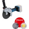 Bosch angle grinder GWS 14-125 Professional + GDE 115/125 (blue/black, 1,400 watts, including dust extraction)