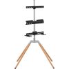 One for all universal TV stand Quadpod, bracket (silver/black)