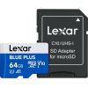 MEMORY MICRO SDXC 64GB UHS-I/W/A LMSBLPL064G-BNANG LEXAR