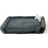 GO GIFT Lux graphite - pet bed - 95 x 70 x 9 cm
