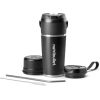 Nutribullet Stand Mixer Flip NBP016B (black/stainless steel, battery-operated, 0.6 liters)