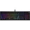 Klaviatūra Genesis Thor 404 RGB Black Outemu Peach Silent