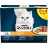 PURINA  Gourmet Perle Duck, turkey, lamb, tuna - wet cat food - 12x85 g Консервы кошек