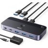 Ugreen   Ugreen CM662 USB 3.0 switch 2-in-4 switch + 2x USB-A cable - black