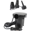 iWear elektriskais piepūšamais pumpis FY-268 – 12V auto barošana 3 uzgaļi Melns