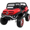 Pojazd Mercedes BENZ UNIMOG Czerwony