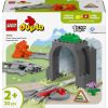 LEGO Duplo Tunel i tory kolejowe — zestaw rozszerzający 3 szt. (10425)