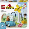 LEGO Duplo Turbina wiatrowa i samochód elektryczny 6 szt. (10985)