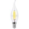 Visional C35T LED filamentu spuldze E14 4W 3000K 520lm caurspīdīgs stikls 220–240V RA>80
