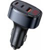 USAMS Charg. sam. 1xUSB+2xUSB-C C42 100W Fast Charge черный (CC257)