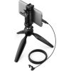 Sennheiser XS LAV USB-C Mobile Kit - lavalier microphone with USB-C connector, with tripod and Manfrotto smartphone holder