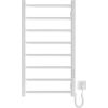 Mario elektriskais dvieļu žāvētājs HF Leeds, 770х530 mm, tērauds, matēts balts