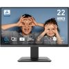 Monitor MSI PRO MP223 E2 21.45" Business Matte Panel VA 1920x1080 16:9 100 Hz 1 ms Colour Black PROMP223E2