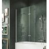 Huppe vannas siena Design pure, 1600 mm, h=1500, black editions CAP