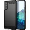 Hurtel -  Carbon Case flexible cover for Samsung Galaxy S21 FE black