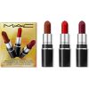 MAC Everyday Luxury Mini Lustreglass Red Lipstick Trio - Sada na rty