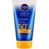 Nivea Invisible Finish Sun Protect & Moisture Sun Milk SPF 50+ - Mléko na opalování 150ml