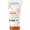 A-derma Exomega Control Emollient Solar Cream SPF 50+ - Emolienční ochranný krém 150ml