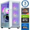 INTOP AQUA Ryzen 7 7700X 32GB DDR5 500SSD M.2 NVME RTX4060Ti 8GB no-OS