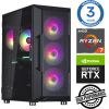INTOP Ryzen 7 5700X 16GB 250SSD M.2 NVME RTX3050 6GB no-OS