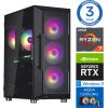 INTOP AQUA Ryzen 7 7700X 64GB DDR5 2TB SSD M.2 NVME RTX4060Ti 8GB WIN11