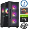 INTOP Ryzen 5 5600X 32GB 1TB SSD M.2 NVME RTX3050 6GB no-OS