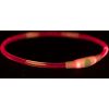 Trixie Flash light ring USB, L–XL: 65 cm/ø 8 mm, multi/mønstret
