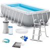 BASEINS Intex Prism Fr. Rect. P. set 400x200x100 - 126788GN