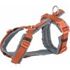 Szelki dla psa Trixie Premium Trekking Pomarańczowy Grafit M/L