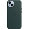 Apple -  MPP53FE/A Apple Leather Magsafe Cover for iPhone 14 Forest Green