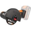 Leņķa slīpmašīna Worx WX801.9; 20 V (bez akumulatora un lādētāja)