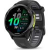 GARMIN Forerunner 970 Carbon Grey DLC Titanium with Black Case and Black/Translucent Whitestone Band