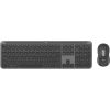 Logitech Signature Slim Combo MK950 for Business Wireless Keyboard + Mouse, US Int, Graphite