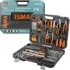INSTRUMENTU KOMPLEKTS Isma  216 elementi 1/4" , 1/2"